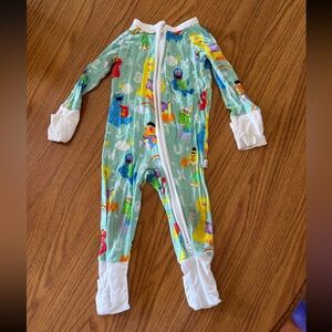 Little Sleepies Sesame Street 0-3 Months